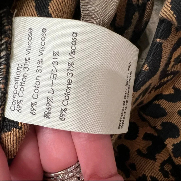 3.1 Phillip Lim Animal Print Shorts - Picture 5 of 7